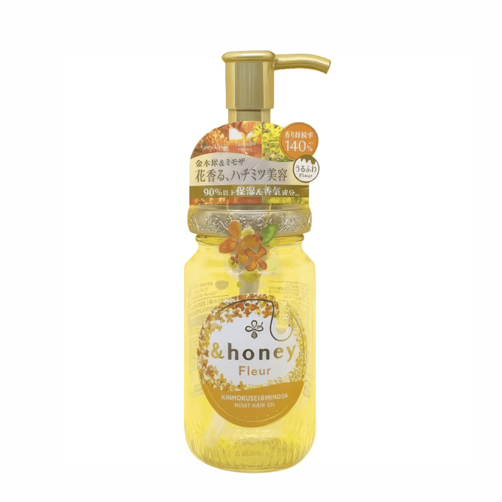 &honey Fleur Kinmokusei & Mimosa Moist Hair Oil 3.0 (100ml)